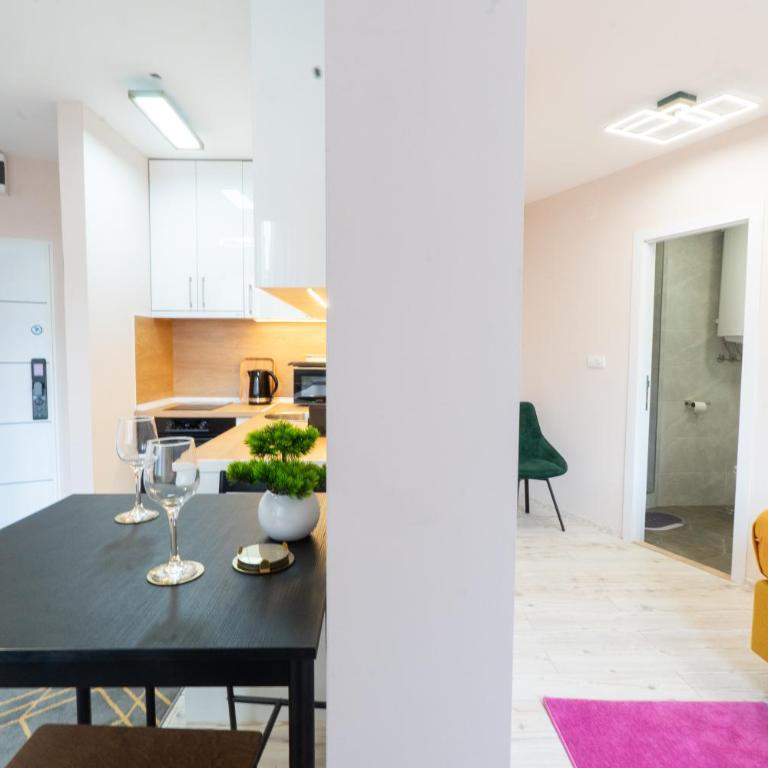 Old Town Lounge Belgrade - Walk 5 min to Terazije, Obilicev Ven, 10 min to Usce - One-Bedroom Apartment - 8