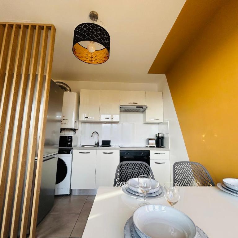 Appartement Bellevue - T2 vue montagne - calme - parking gratuit - 4 personnes - Appartement 1 Chambre - 6