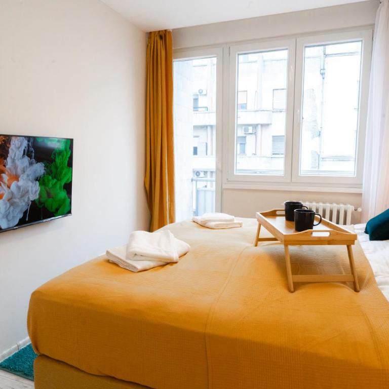 Old Town Lounge Belgrade - Walk 5 min to Terazije, Obilicev Ven, 10 min to Usce - One-Bedroom Apartment - 12