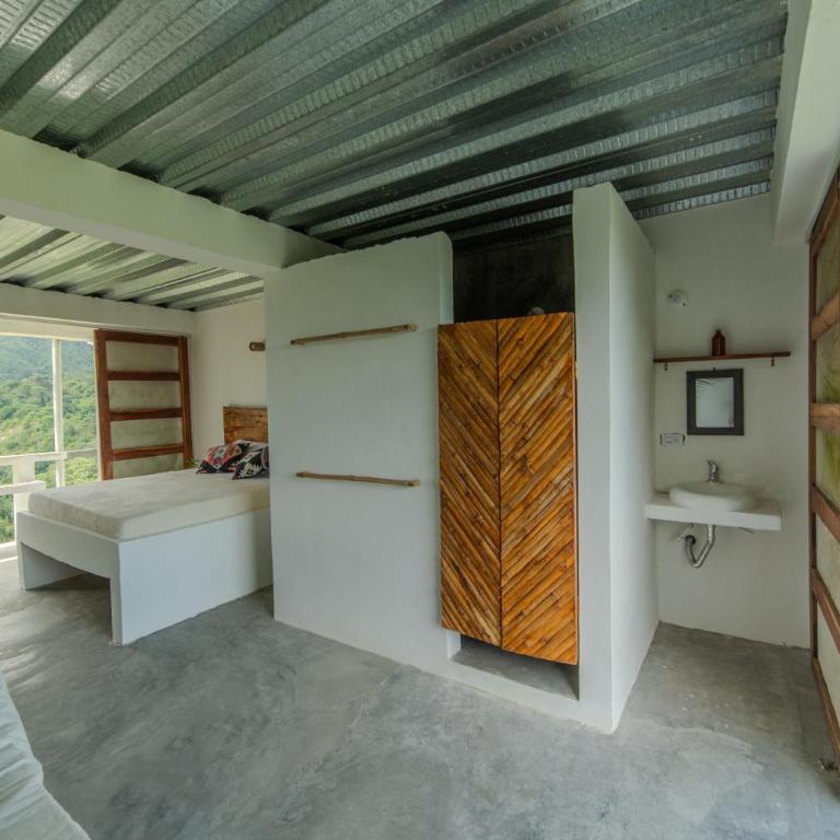 El Templo- Jungle Mirador - Double Room with Sea View - 3