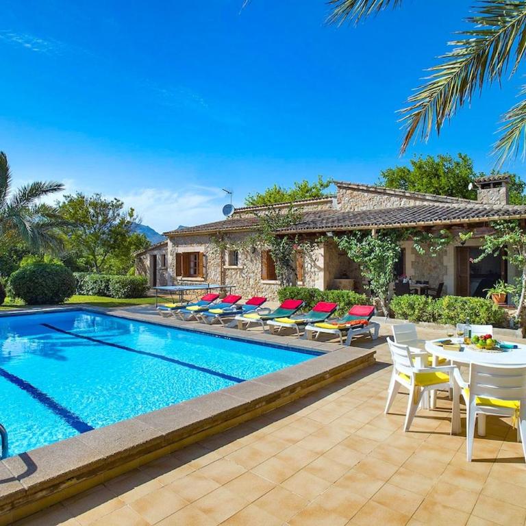 Lovely villa near Pollensa with Free Wifi Tancota - Three-Bedroom Villa - 6