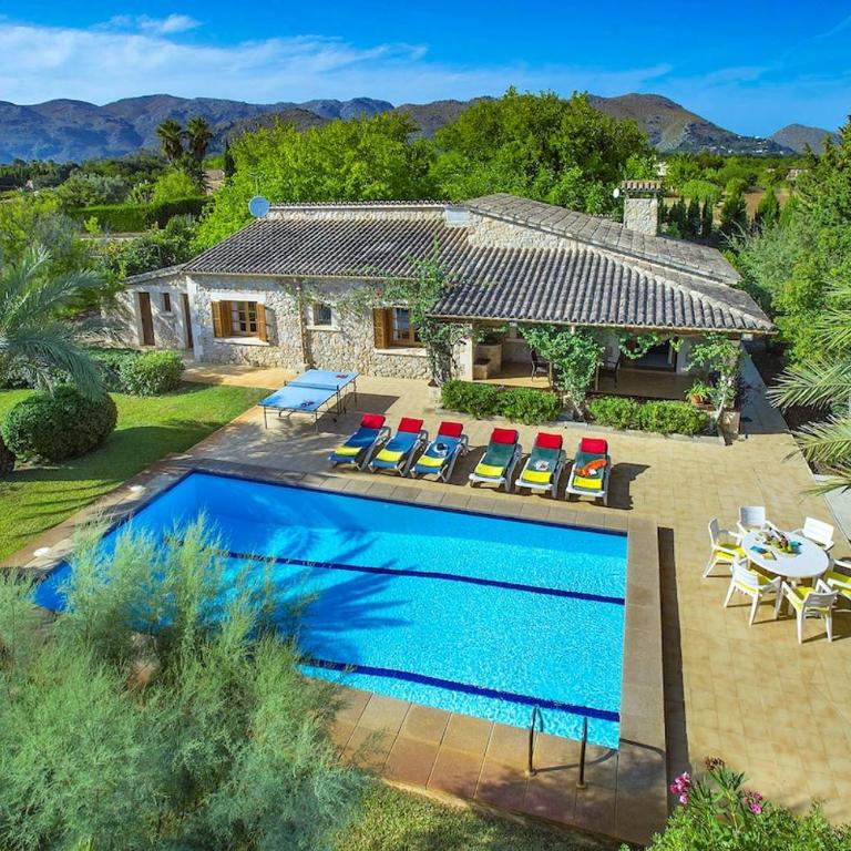 Lovely villa near Pollensa with Free Wifi Tancota - Three-Bedroom Villa - 12