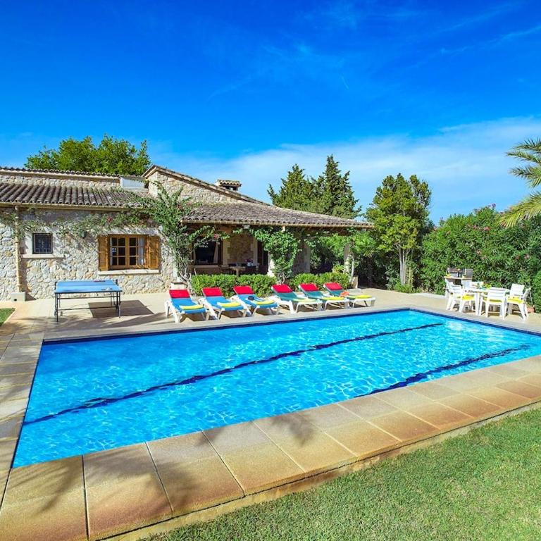 Lovely villa near Pollensa with Free Wifi Tancota - Three-Bedroom Villa - 16