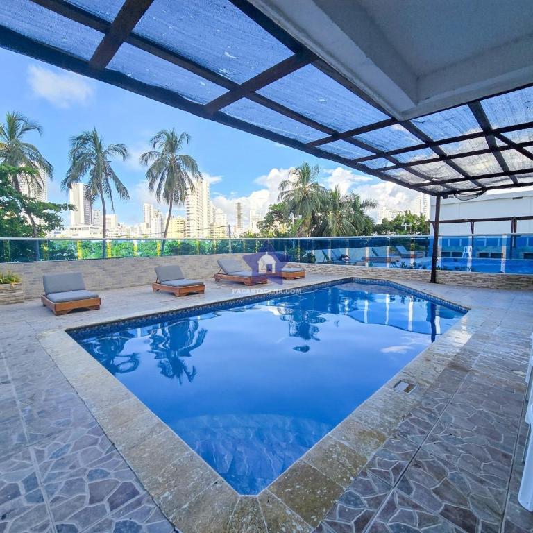 Apartamento Confort 13 Vista Caribe - One-Bedroom Apartment with Balcony - 11