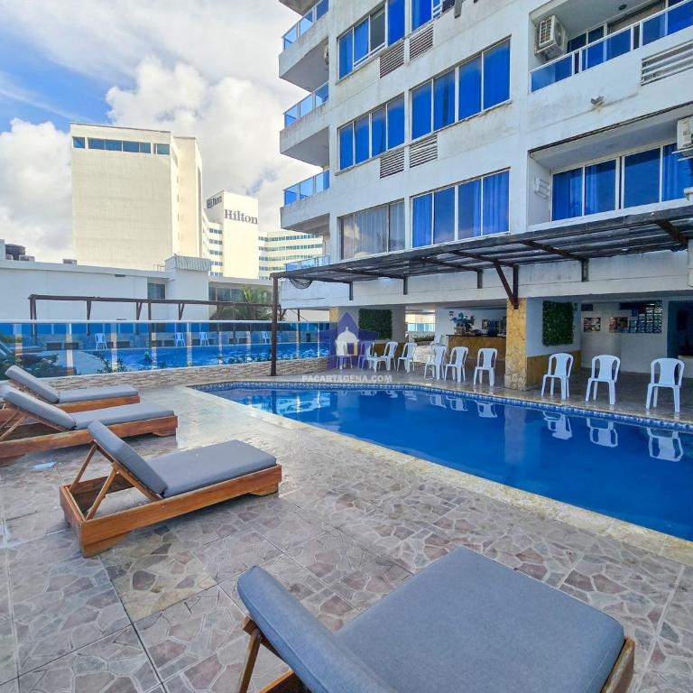 Apartamento Confort 13 Vista Caribe - One-Bedroom Apartment with Balcony - 2