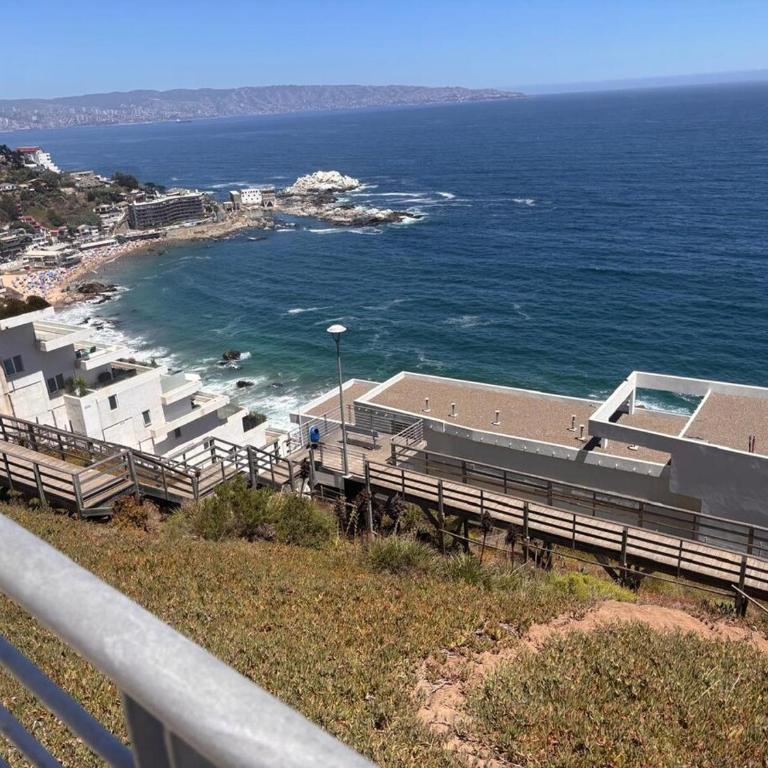 Large terrace with ocean views - Three-Bedroom Apartment - 14