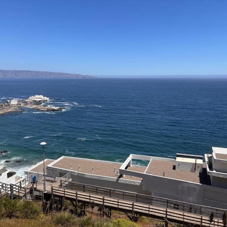 Large terrace with ocean views - Three-Bedroom Apartment - 21