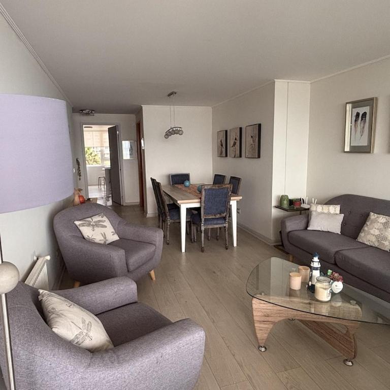 Large terrace with ocean views - Three-Bedroom Apartment - 41