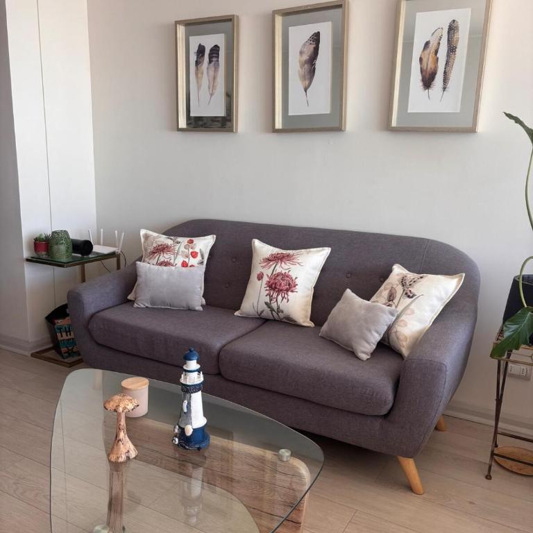 Large terrace with ocean views - Three-Bedroom Apartment - 56