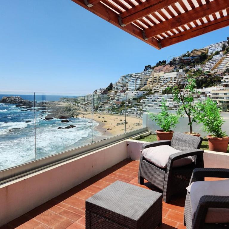 Spectacular over the sea, sector 5 Reñaca - Apartment - 68