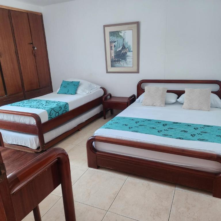 Cartagena El Laguito Apto cerca a la playa - One-Bedroom Apartment with Sea View and Terrace - 4