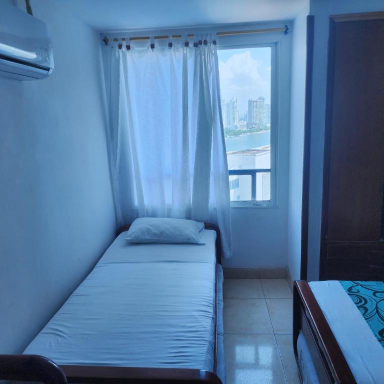 Cartagena El Laguito Apto cerca a la playa - One-Bedroom Apartment with Sea View and Terrace - 3