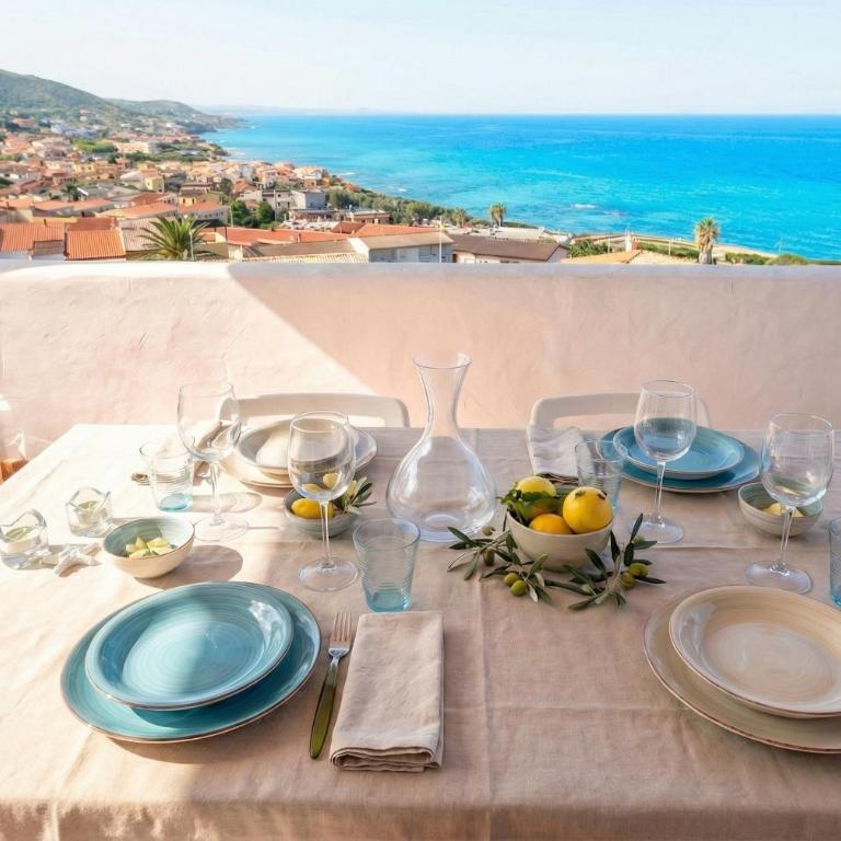 Castel Sardo grande attico con spettacolare vista mare veranda e spiaggia - Appartamento con 3 Camere da Letto - 8