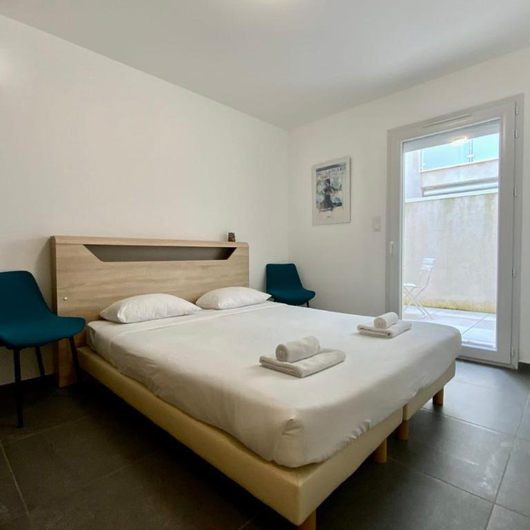 Villa Marie 2 Appartement tout confort climatisé 1 chambre proche plage - Appartamento - 15