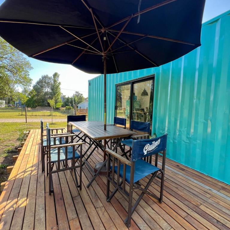 Casa NUEVA container con deck - Hasta 4 personas - Casa con 1 dormitorio - 3