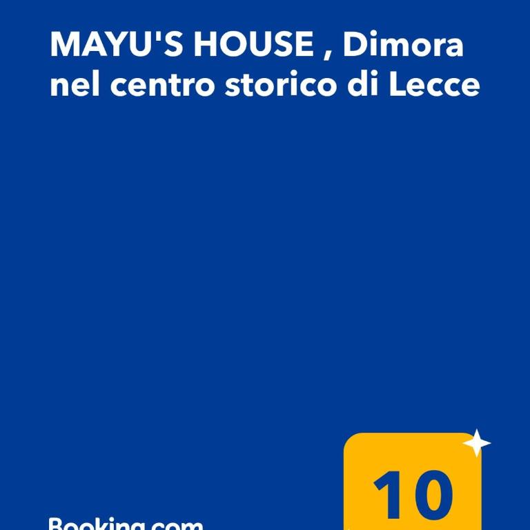 MAYU'S HOUSE , Dimora nel centro storico di Lecce - Casa con 2 Camere da Letto - 2