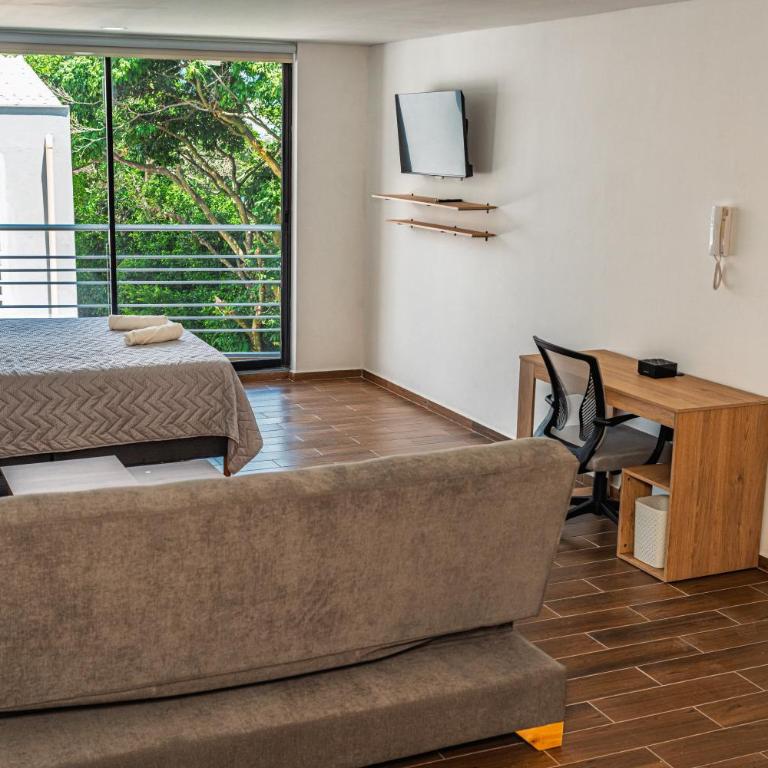 Loft moderno con Aire Acondicionado y Parqueadero - Apartamento de 2 dormitorios - 20