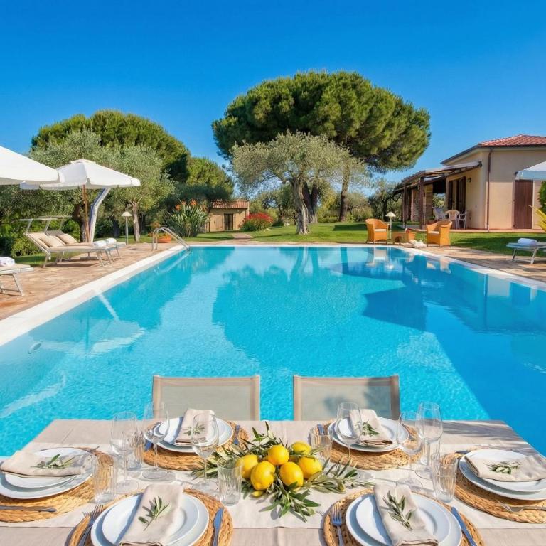 Villa Luna Smeralda ad Alghero villa con piscina ad uso esclusivo per 8 persone - Villa con Piscina Privata - 2