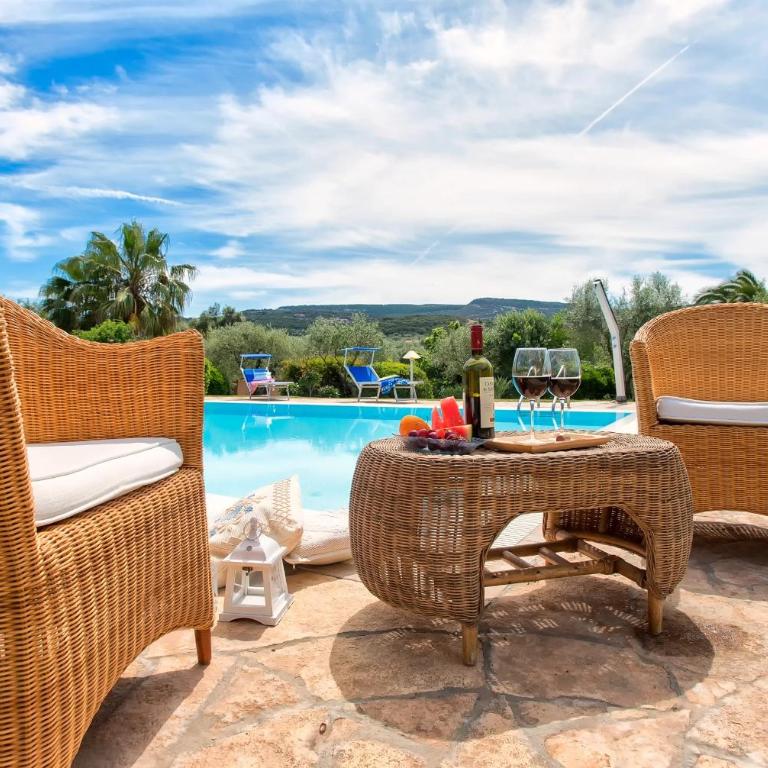 Villa Luna Smeralda ad Alghero villa con piscina ad uso esclusivo per 8 persone - Villa con Piscina Privata - 52
