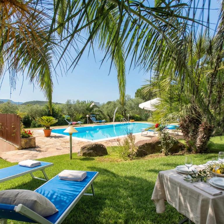 Villa Luna Smeralda ad Alghero villa con piscina ad uso esclusivo per 8 persone - Villa con Piscina Privata - 71