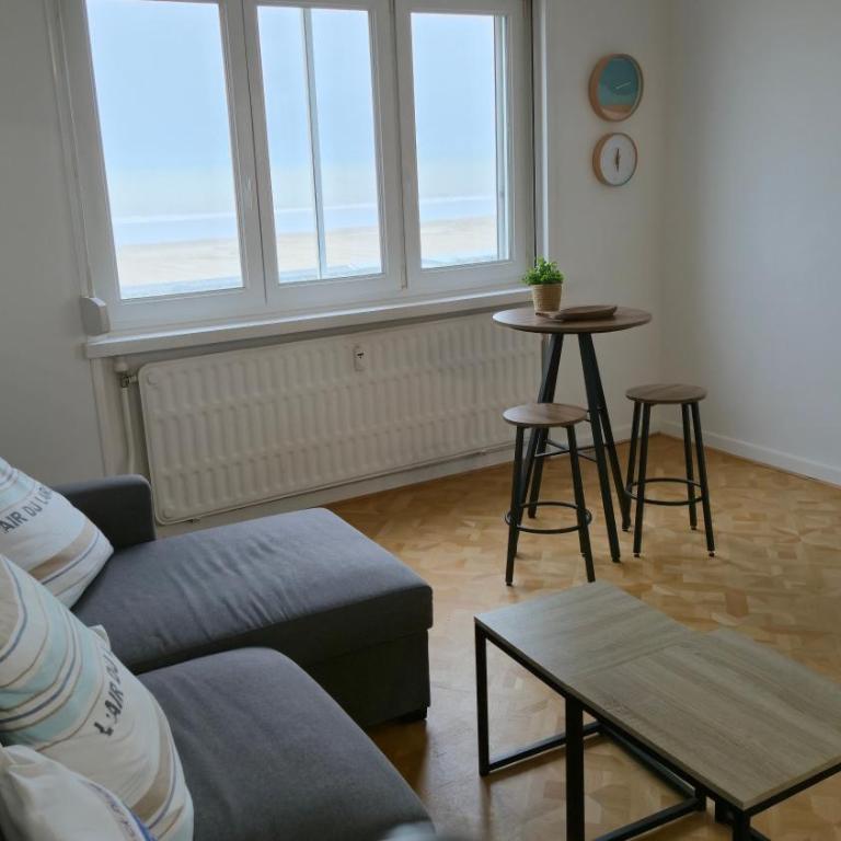 100 % vue mer, à Berck-sur-Mer - Appartement 3 Chambres - 12