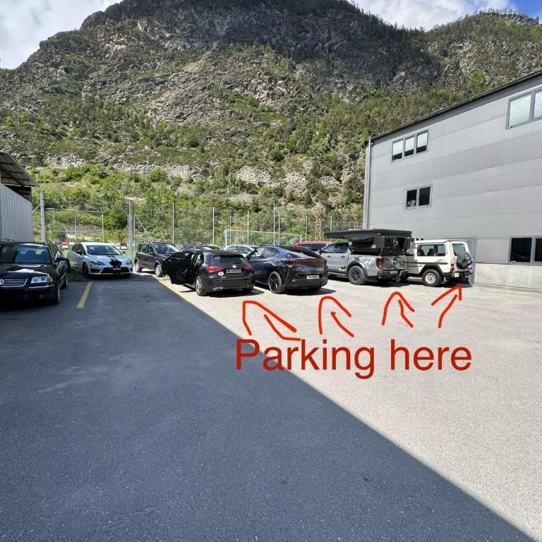 Casita3922, Tor zu Zermatt, Saas-Fee und Visp, Work and Chill Apartement - Nähe Lonza, Free Parking - Apartment mit 1 Schlafzimmer - 24