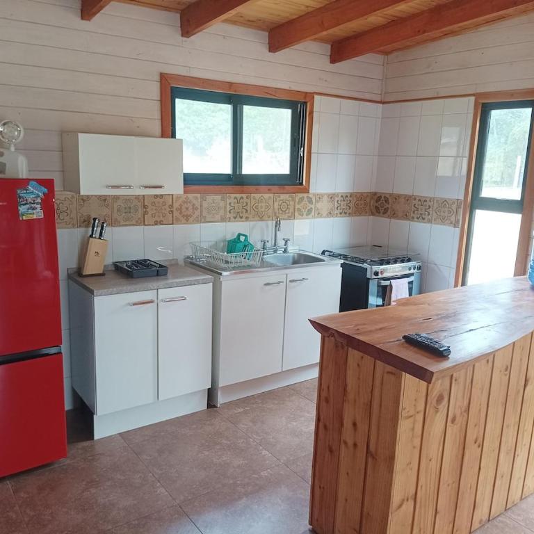 Cabañas Kallfü Mahuida - One-Bedroom Chalet - 11