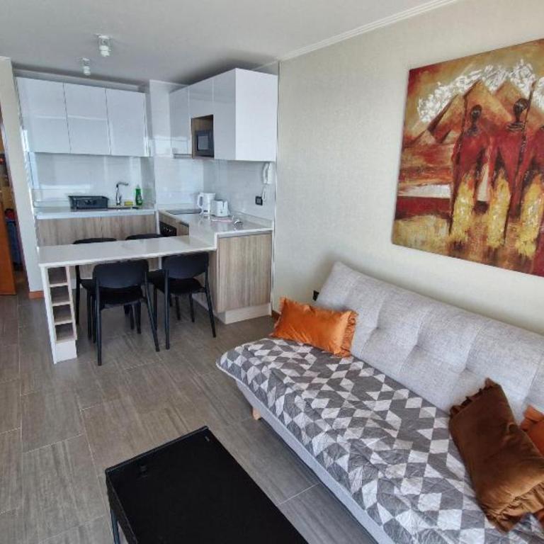 Vista infinita al océano, Cavancha a Playa Brava - One-Bedroom Apartment - 6