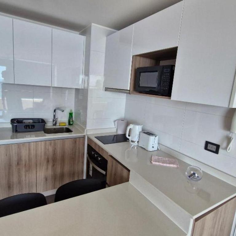 Vista infinita al océano, Cavancha a Playa Brava - One-Bedroom Apartment - 11