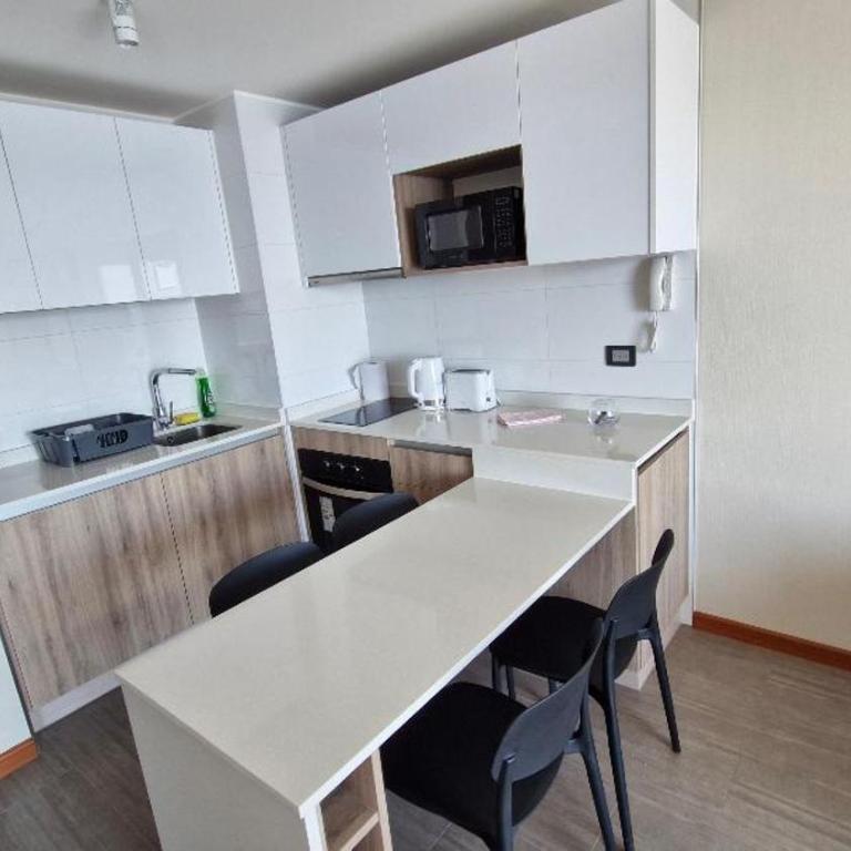 Vista infinita al océano, Cavancha a Playa Brava - One-Bedroom Apartment - 13
