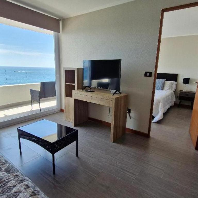 Vista infinita al océano, Cavancha a Playa Brava - One-Bedroom Apartment - 17