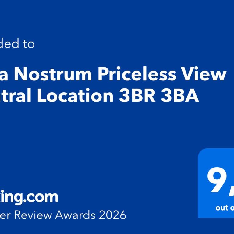 Casa Nostrum Priceless View Central Location 3BR 3BA - Three-Bedroom Apartment - 1