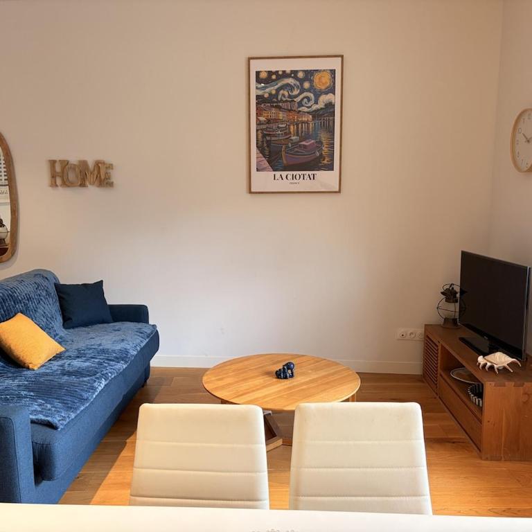 LA VELA - 2 Chambres - 70M2 - Centre Vieux-Port - 15mns à pied Plage Calanque Mugel-La Ciotat - Apartment mit 2 Schlafzimmern - 39