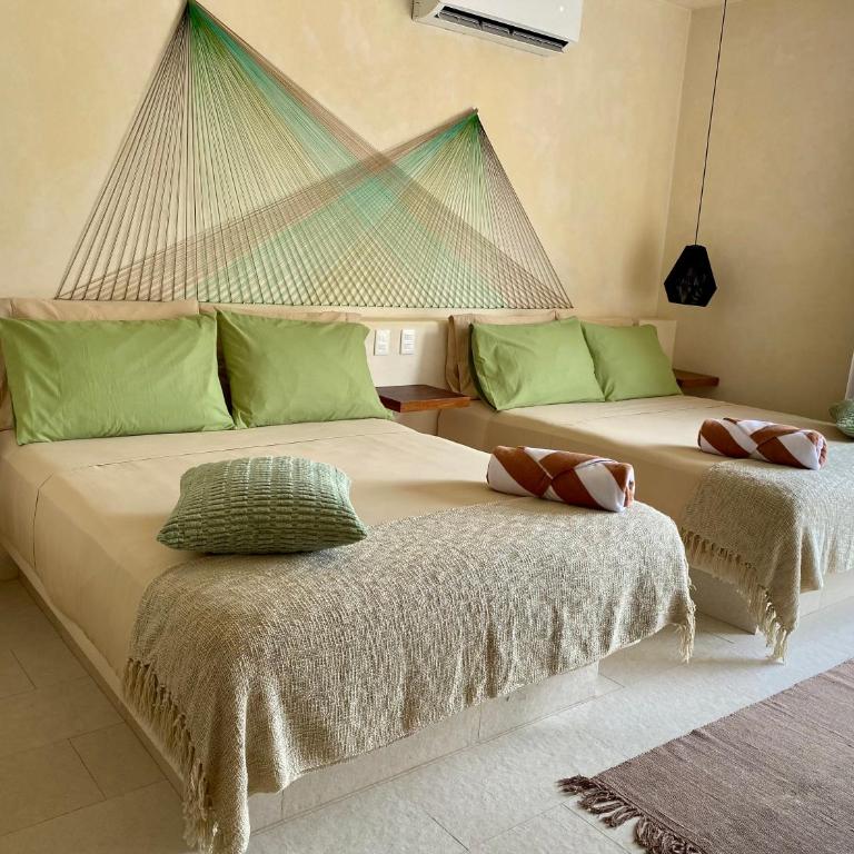 sunsteps casa holbox - Habitación Cuádruple Confort - 2