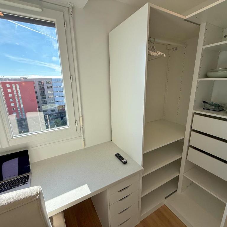 Nice Ouest Chambres Privees Modernes TV Wifi Bureau en colocation - Doppelzimmer mit Gemeinschaftsbad - 8