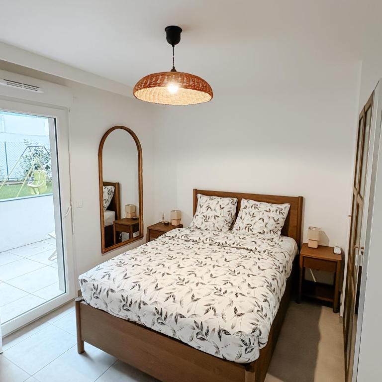 Aya - Renovated air-conditioned duplex with garden - Appartement 2 Chambres - 35