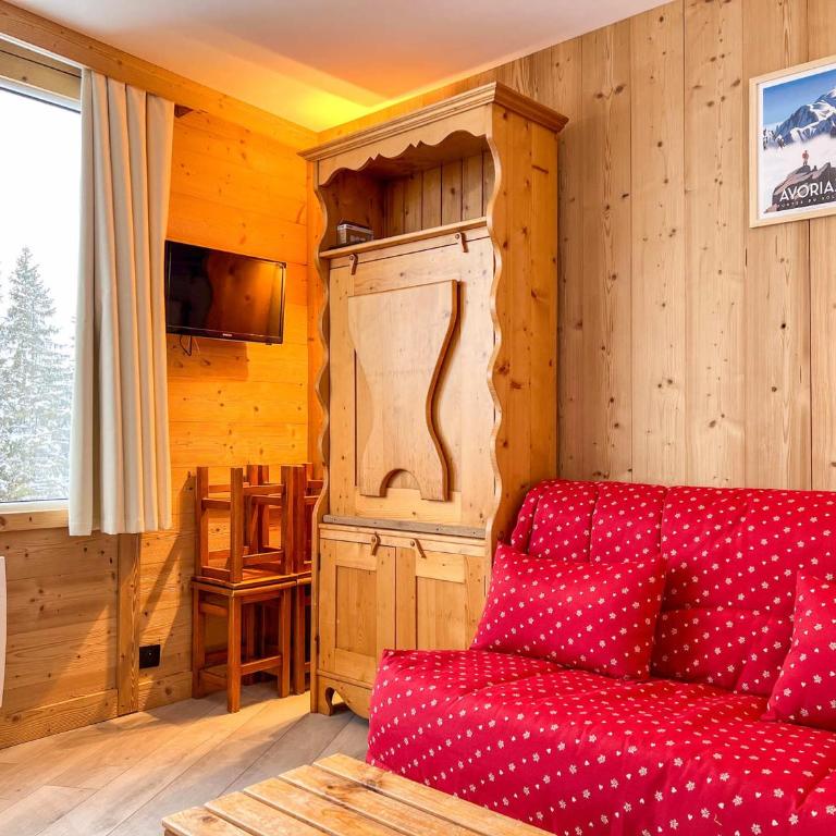 Studio rénové à Avoriaz, 3 pers, balcon sud - Studio - 6