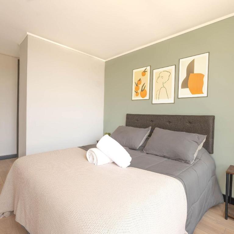 VR 2PAX Nuñoa Gym Cowork Piscina Metro Cercano - One-Bedroom Apartment - 4