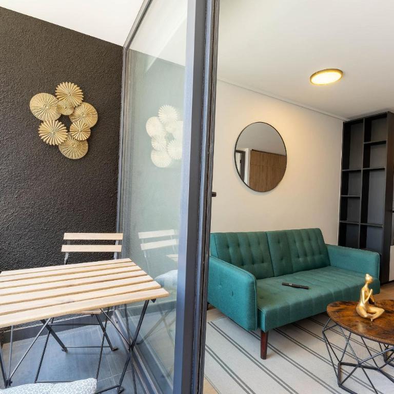VR 2PAX Nuñoa Gym Cowork Piscina Metro Cercano - One-Bedroom Apartment - 13