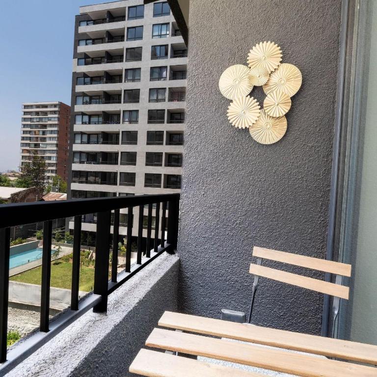 VR 2PAX Nuñoa Gym Cowork Piscina Metro Cercano - One-Bedroom Apartment - 14
