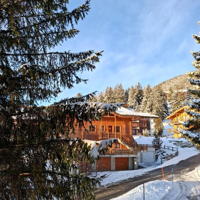 The Edelweiss - Cozy apartment in Anzère - Apartment mit 2 Schlafzimmern und Bergblick - 9