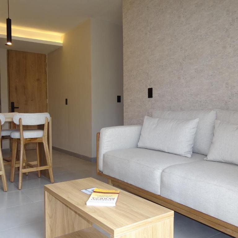 Apto chic con AC 3 hab 2 baños cerca al Mar - Three-Bedroom Apartment - 20