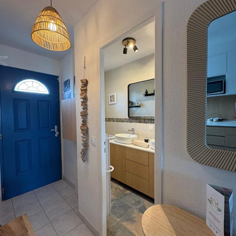 Le Doux Rivage avec Vue Lagune Nature Plage à Pied Clim Parking Prive - Maison 2 Chambres - 23