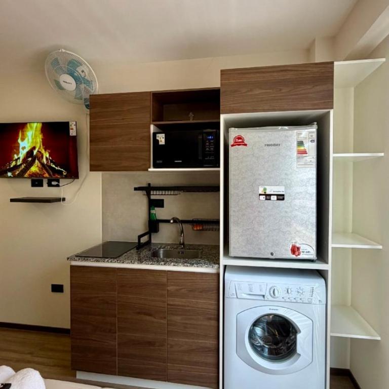 Suite luminoso-Sc0n Garant1a - One-Bedroom Apartment - 3