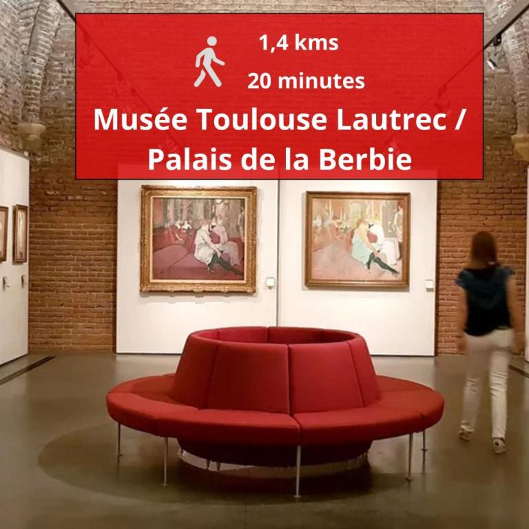 La Pause du Savoir Albigeois - Garage - Climatisation - Centre ville - Three-Bedroom House - 44