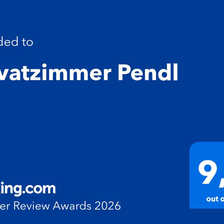 Privatzimmer Pendl - Doppelzimmer - 1