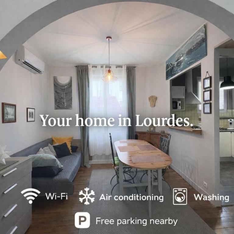 Le Refuge des Pyrénées 8 pers Proche Sanctuaire - Apartamento de 2 dormitorios - 1