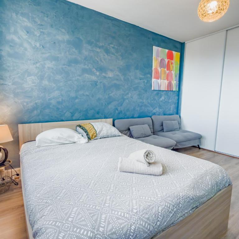 Spacieux T3 moderne avec balcon 6 pers, hyper centre Clermont - Apartamento de 2 dormitorios - 23