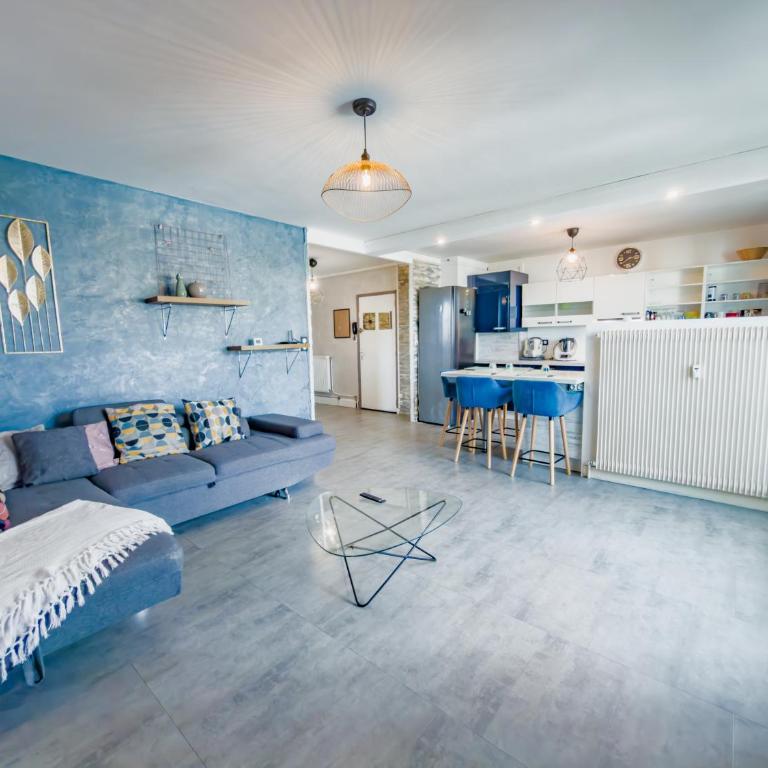 Spacieux T3 moderne avec balcon 6 pers, hyper centre Clermont - Apartamento de 2 dormitorios - 1
