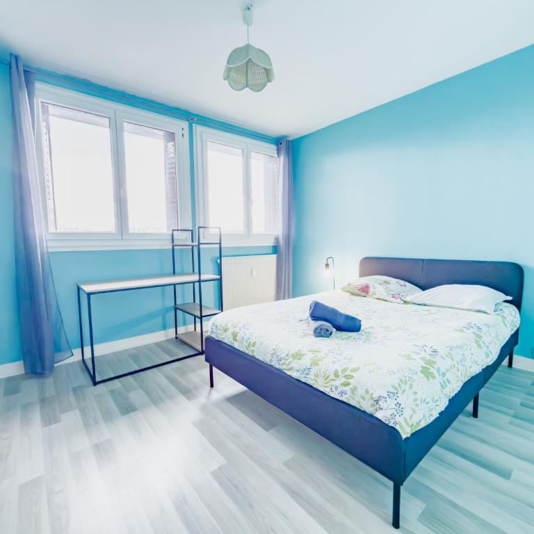 Spacieux T3 moderne avec balcon 6 pers, hyper centre Clermont - Apartamento de 2 dormitorios - 22
